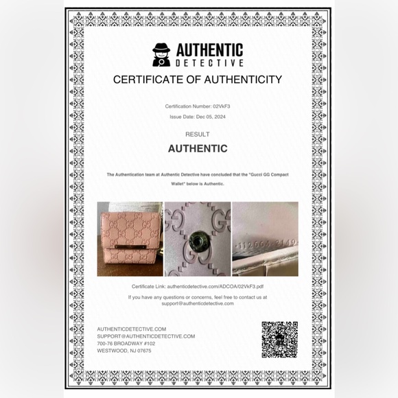 Gucci Guccissima Blush Pink Flap Wallet (With COA) - Picture 14 of 14